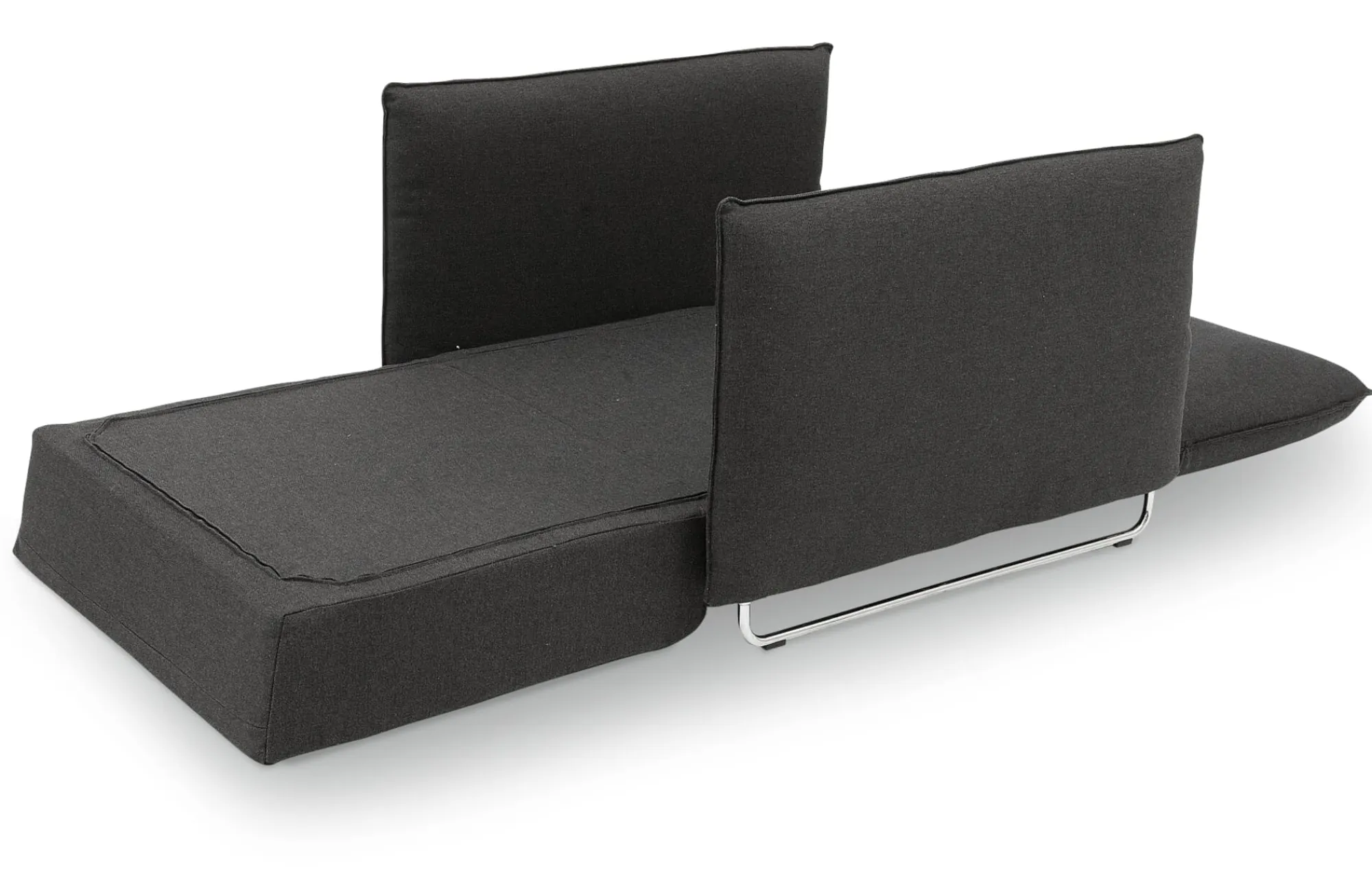 Sitzmöbel * Softline Schlafsessel Cord Dunkelgrau