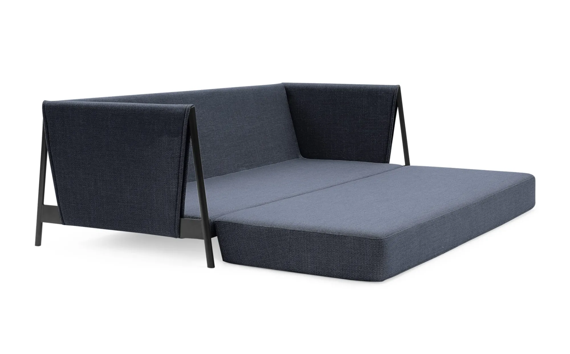 Sitzmöbel * Softline Schlafsofa Madison Blau