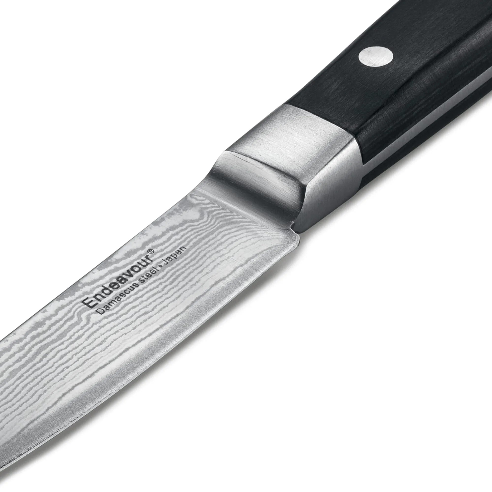 Messer Kohlenstoffstahl|Rostfreie Messer * Schälmesser Endeavour