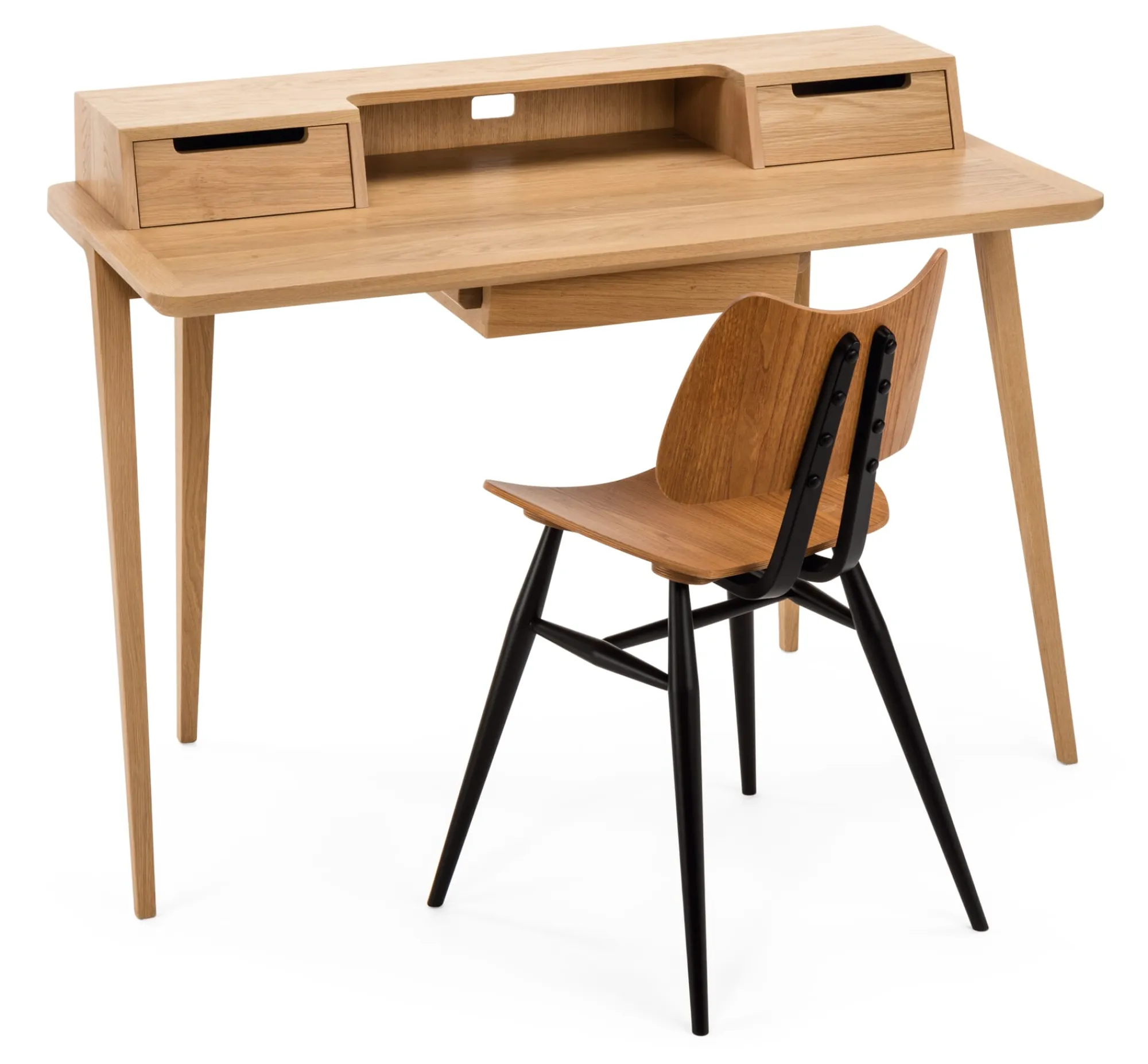 Schreibtische|Tische * Ercol Schreibtisch „Treviso Desk“ Eichenholz