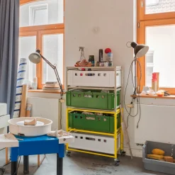 Küchenmöbel|Schränke & Regale * MAGAZIN Schubladenregal Stellage zwei