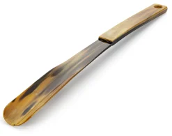 Schuhpflege|Schuhpflege * Hornmanufaktur Petz Schuhlöffel Horn mit Griff