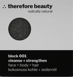 Haarpflege|Hautpflege * therefore beauty Seifenblock tob
