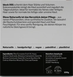 Haarpflege|Hautpflege * therefore beauty Seifenblock tob
