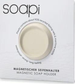 Seifenschalen * Soapi Seifenhalter recycelte Fischernetze Creme