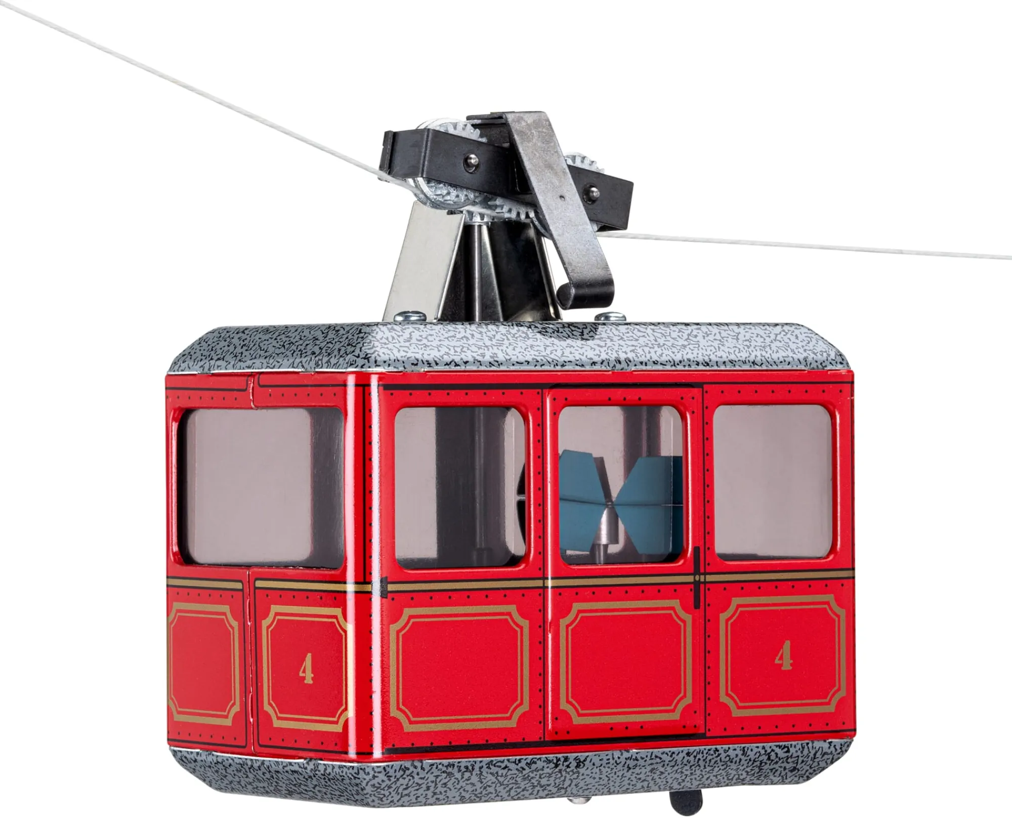 Blech- & Modellspielzeug|Blechspielzeug * Kovap Seilbahn Stahlblech