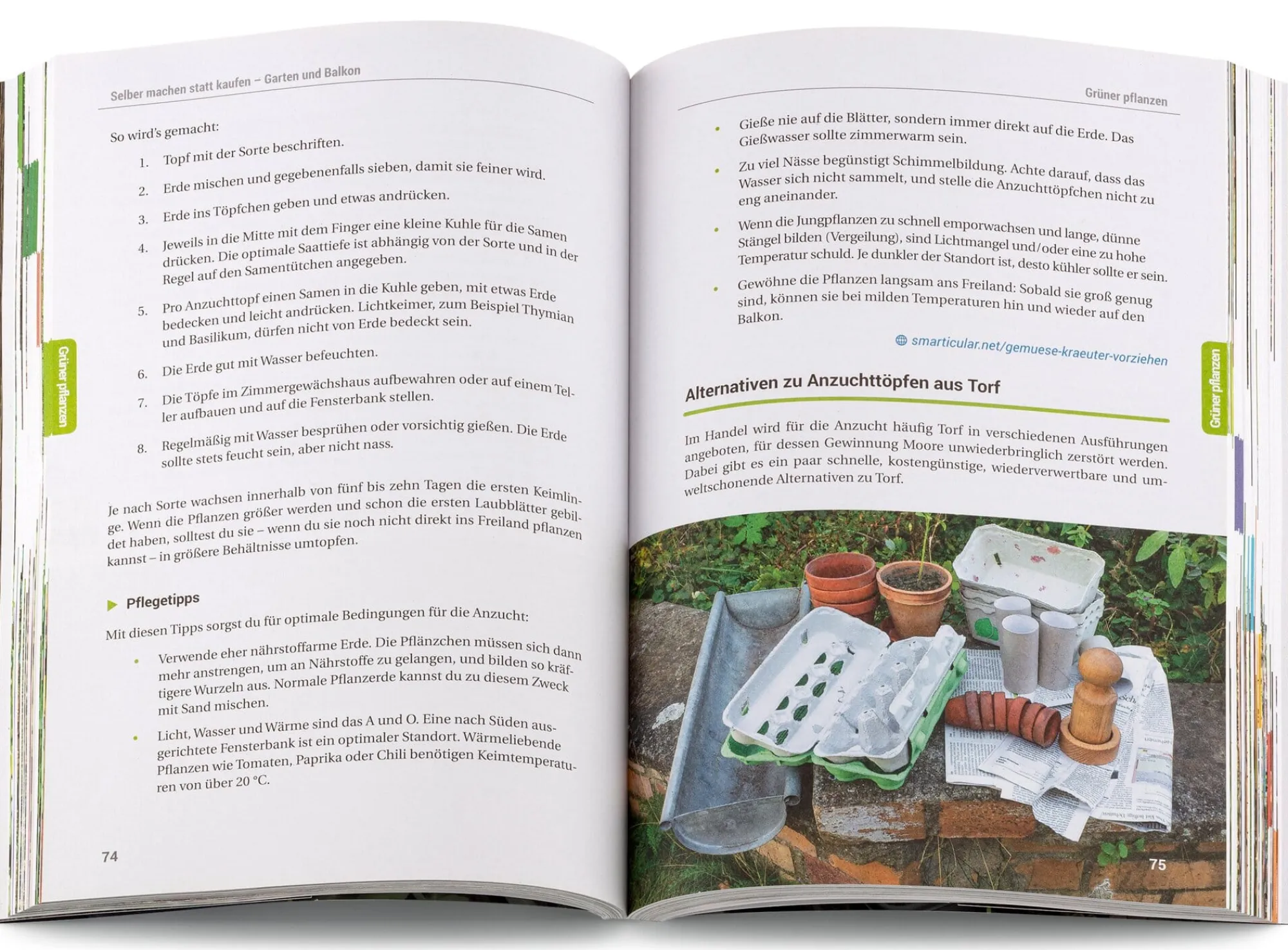 Garten & Natur|Gartenbücher * smarticular Selber machen statt kaufen – Garten & Balkon