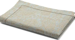 Tischwäsche * Erika Vaitkute Serviette Jacquard Leinen Blau