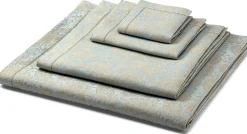 Tischwäsche * Erika Vaitkute Serviette Jacquard Leinen Blau
