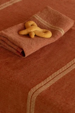 Tischwäsche * Lapuan Kankurit Serviette Leinen Melange Rot