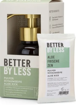 Hautpflege|Badaccessoires * Better by Less Set Schaumspender und Handseifenpulver Aloe vera