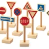 Blech- & Modellspielzeug|Holzspielzeug * Christof Beck Spielwaren Set Verkehrsschilder