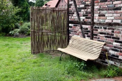 Zäune * Jadimex Sichtschutz Haselnussholz