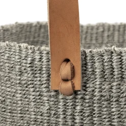 Wäschepflege|Badaccessoires * Mifuko Sisal-Korb Grau