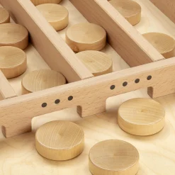Holzspielzeug|Gesellschaftsspiele * Alfaset Sjoelbak