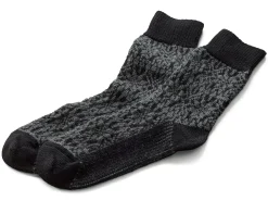 Strümpfe & Socken|Socken * Hirsch Natur Socke Jacquard Schurwolle Anthrazit