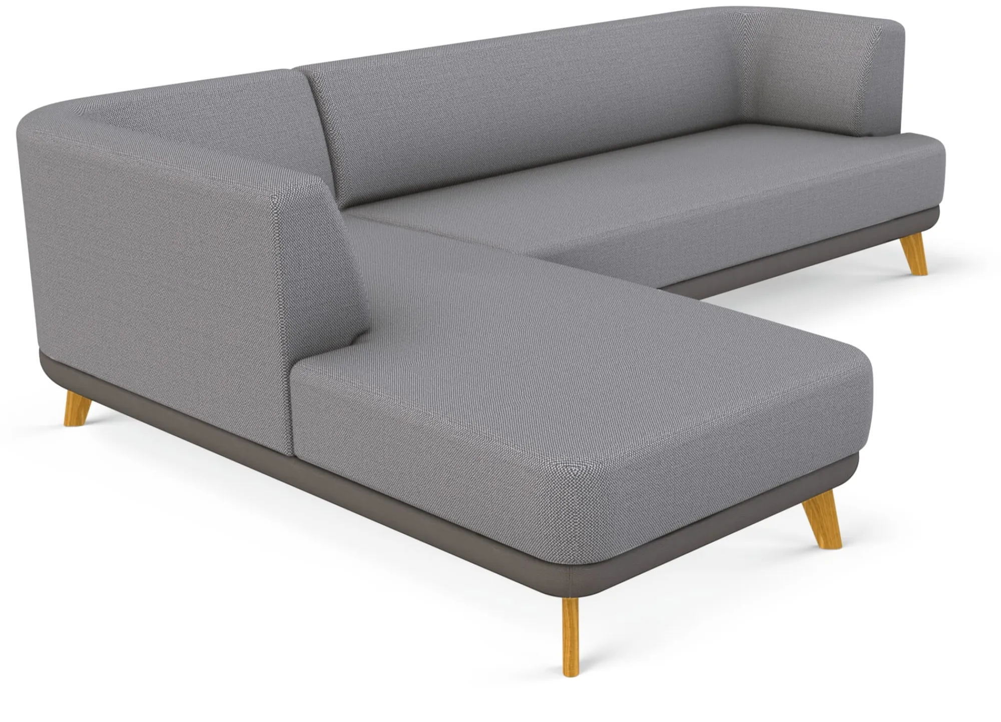 Sitzmöbel * Sinn Living Sofa-Kombination Linnea Schurwolle und Leder
