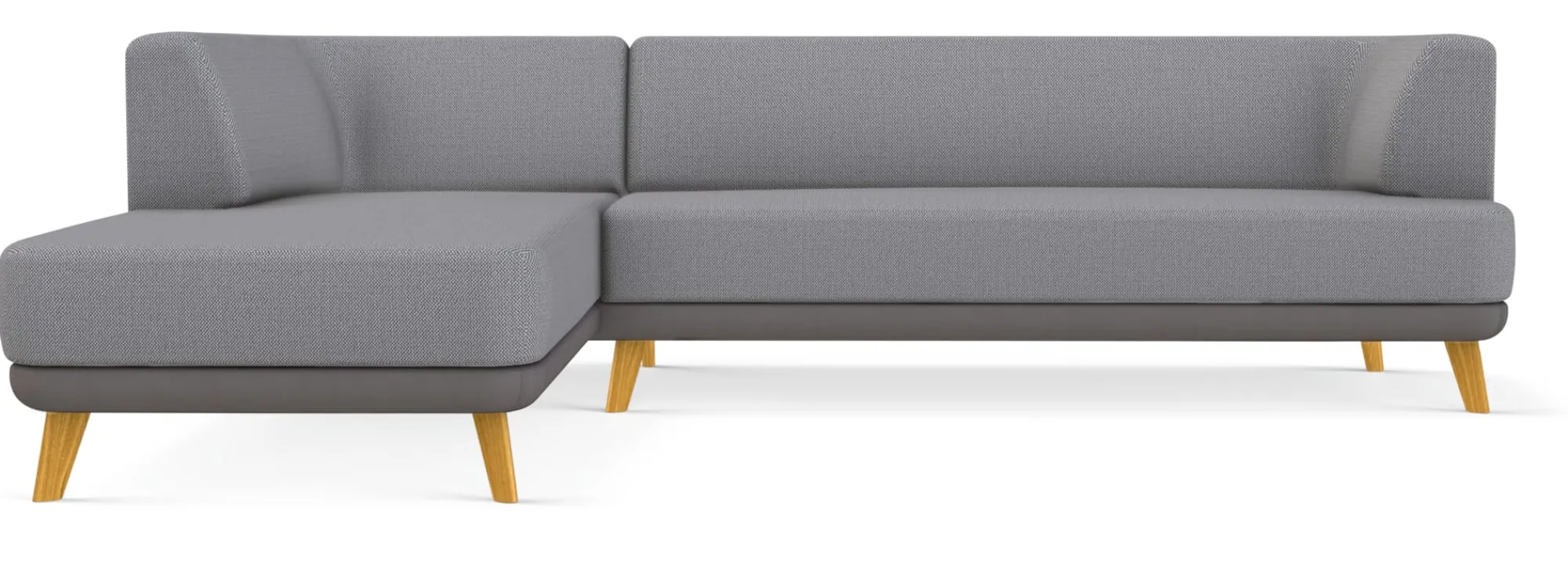Sitzmöbel * Sinn Living Sofa-Kombination Linnea Schurwolle und Leder
