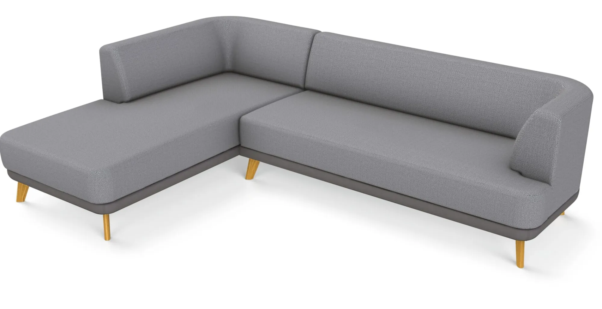 Sitzmöbel * Sinn Living Sofa-Kombination Linnea Schurwolle und Leder