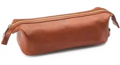 Kulturbeutel|Kulturtaschen * Sonnenleder Kulturtasche Natur