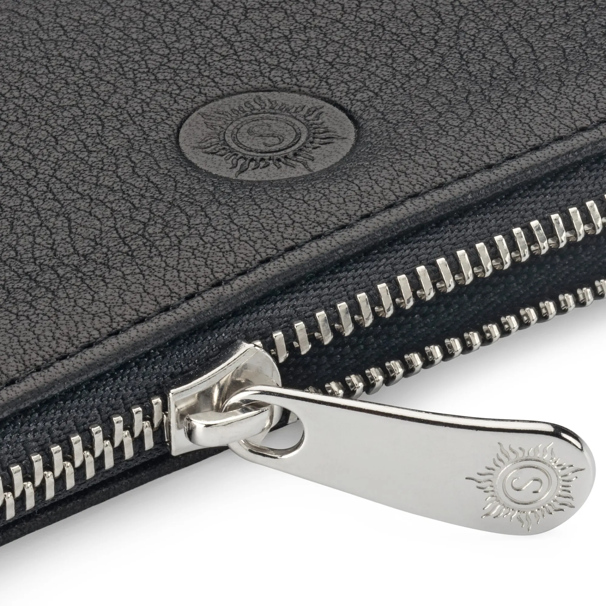 Etuis & Federtaschen * Sonnenleder Utensilientasche Schwarz