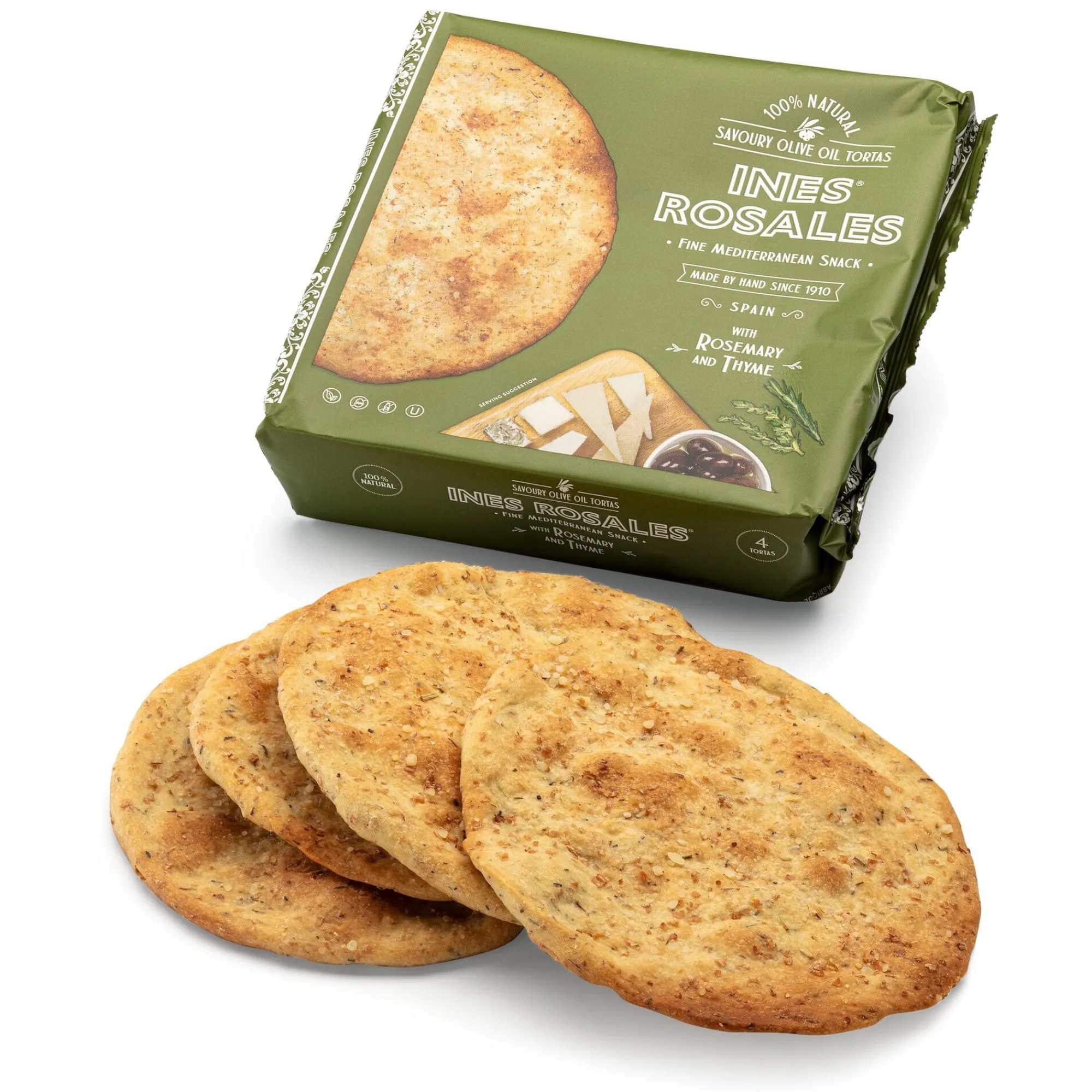 Chips & Cracker * Inés Rosales Spanisches Knuspergebäck Rosmarin