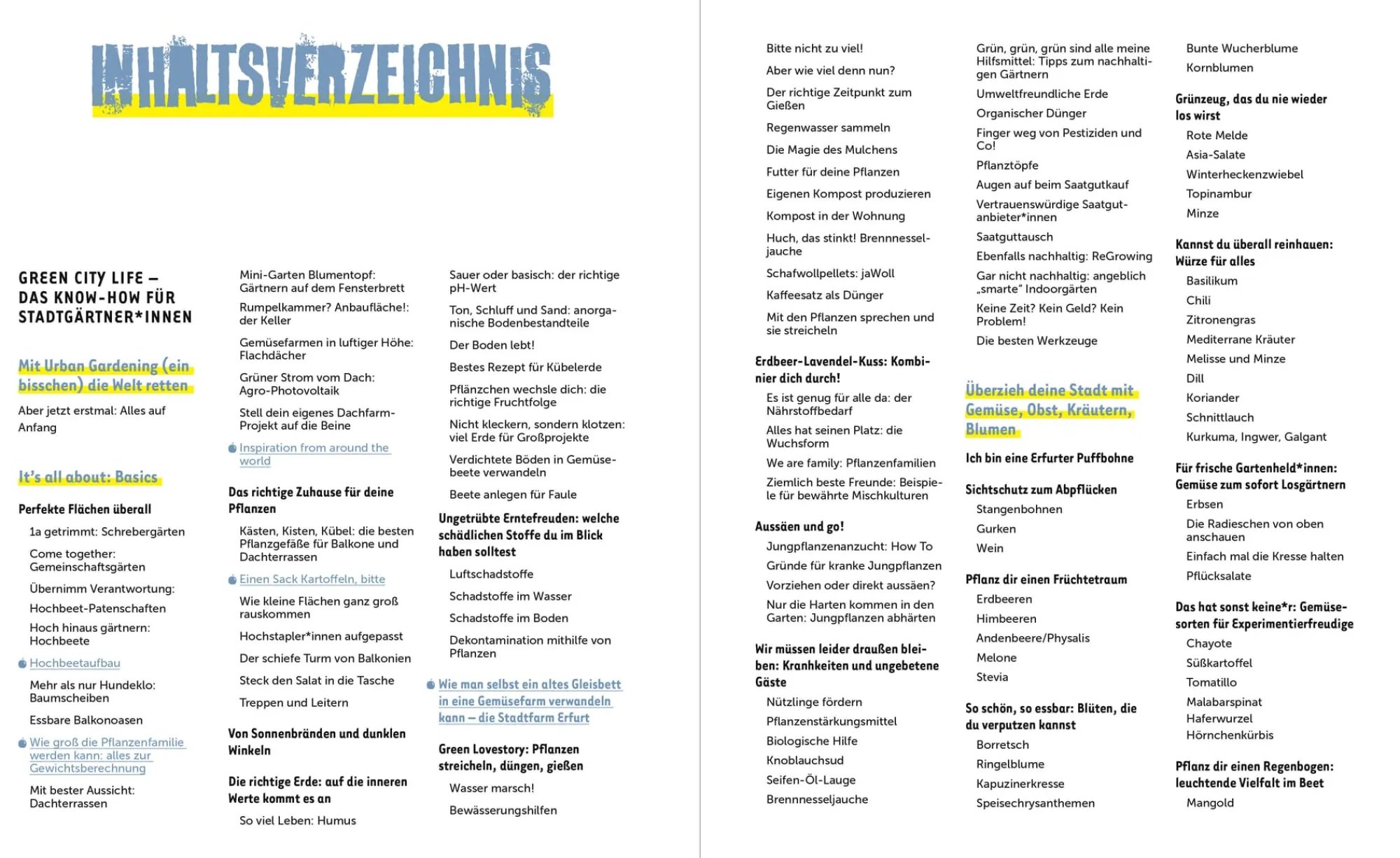 Garten & Natur|Sachbücher * Löwenzahn Verlag Stadtgemüse