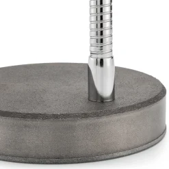 Bibliothek & Lesen * A. Schweizer Standlupe mit Metall-Schwanenhals