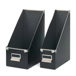 Archivboxen|Zeitungshalter * Manufactum Standordner metallverstärkt 10 cm Schwarz