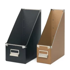 Archivboxen|Zeitungshalter * Manufactum Standordner metallverstärkt 10 cm Schwarz