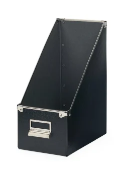 Archivboxen|Zeitungshalter * Manufactum Standordner metallverstärkt 15 cm Schwarz