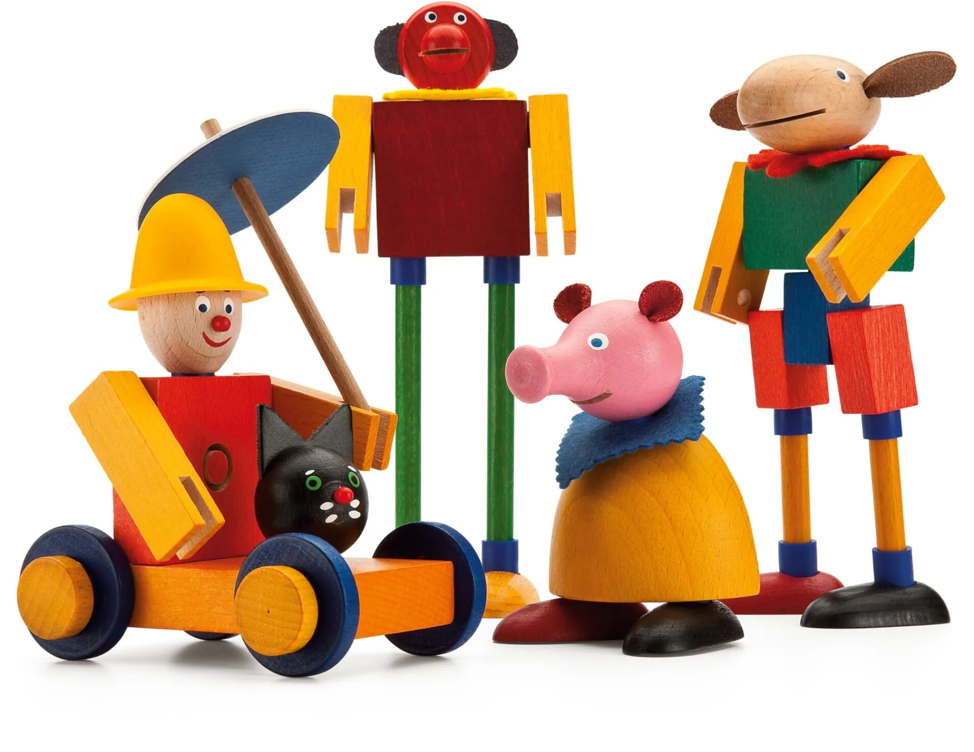 Bausätze|Holzspielzeug * Manufactum Steckfigurensatz Schnuckenacks