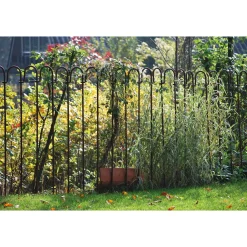 Zäune * melabel® Steckzaun Stahlstäbe 1 m