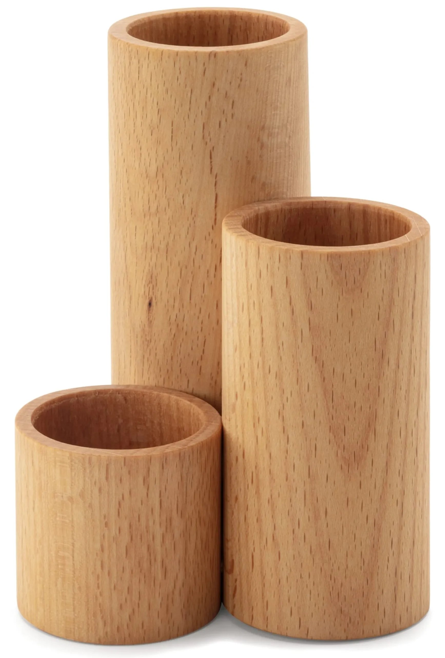 Stiftablage * e + m Holzprodukte Stifte- und Utensilienköcher Buchenholz