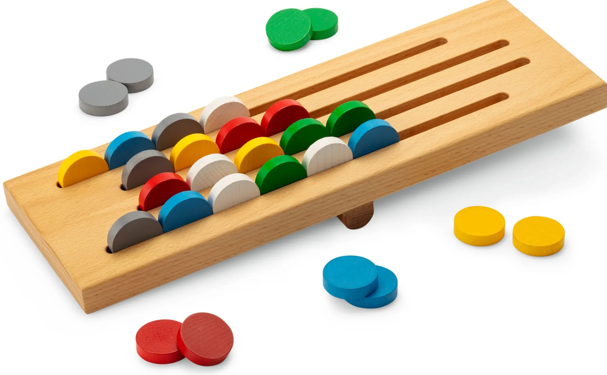 Holzspielzeug|Gesellschaftsspiele * Clemens Gerhards Strategiespiel Wippelig