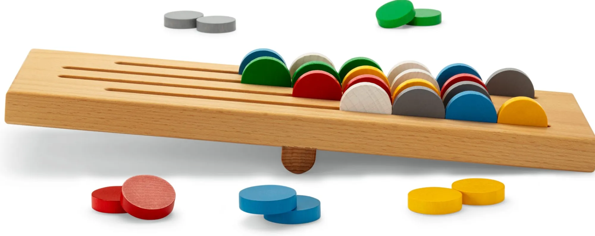 Holzspielzeug|Gesellschaftsspiele * Clemens Gerhards Strategiespiel Wippelig