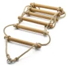 Holzspielzeug|Bewegungsspiele * Muffler Strickleiter Eichenholz