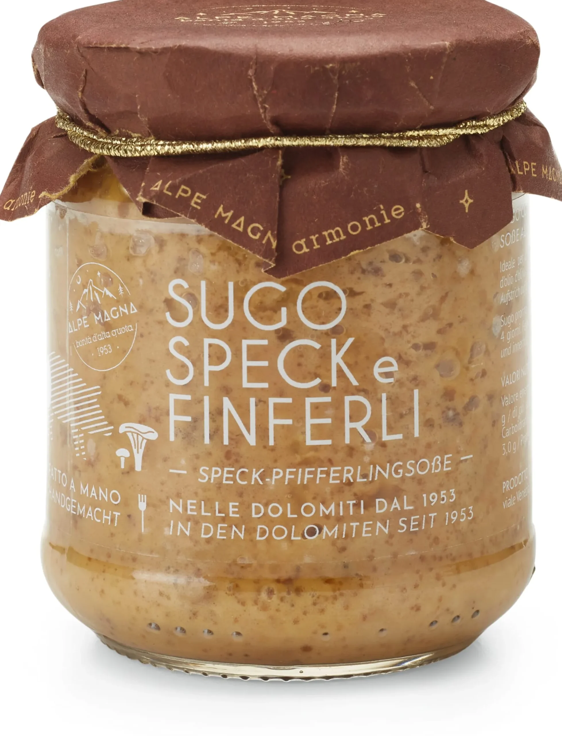 Saucen & Dressings * Alpe Magna Sugo mit Speck und Pfifferlingen