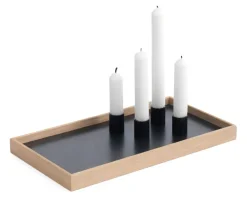 Kerzenhalter * Tablett Candle Tray
