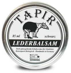 Schuhpflege|Schuhpflege * Tapir Wachswaren Tapir Lederbalsam Schwarz