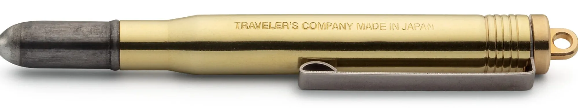 Kugelschreiber * Traveler’s Company Taschenkugelschreiber Messing