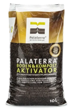 Dünger & Erde * Palaterra Betriebs- und Beteiligungsgesellschaft Terra Preta Boden- und Kompostaktivator