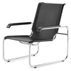 Sitzmöbel * Thonet Stahlrohrsessel S 35 Kernleder L