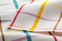Tischwäsche * Tissage de Luz Tischdecke bunt kariert