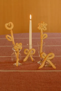 Tischwäsche * Lapuan Kankurit Tischdecke Leinen Melange Rot