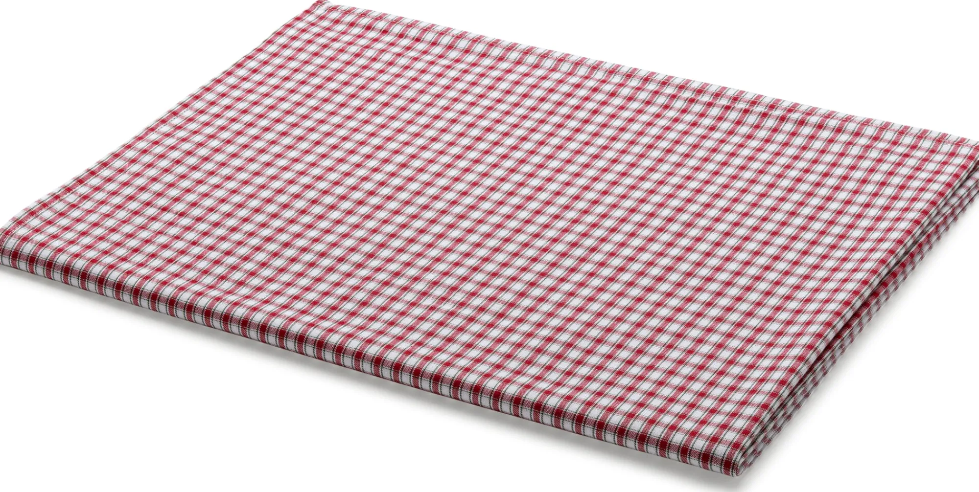 Tischwäsche * Leinenweberei Vieböck Tischdecke rot-weiß kariert