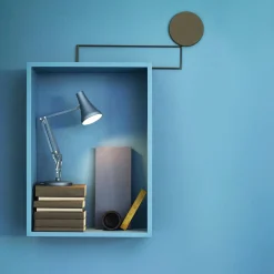 Schreibtischleuchten|Tischleuchten * Anglepoise Tischleuchte ® MiniMini Typ 90 Blaugrau