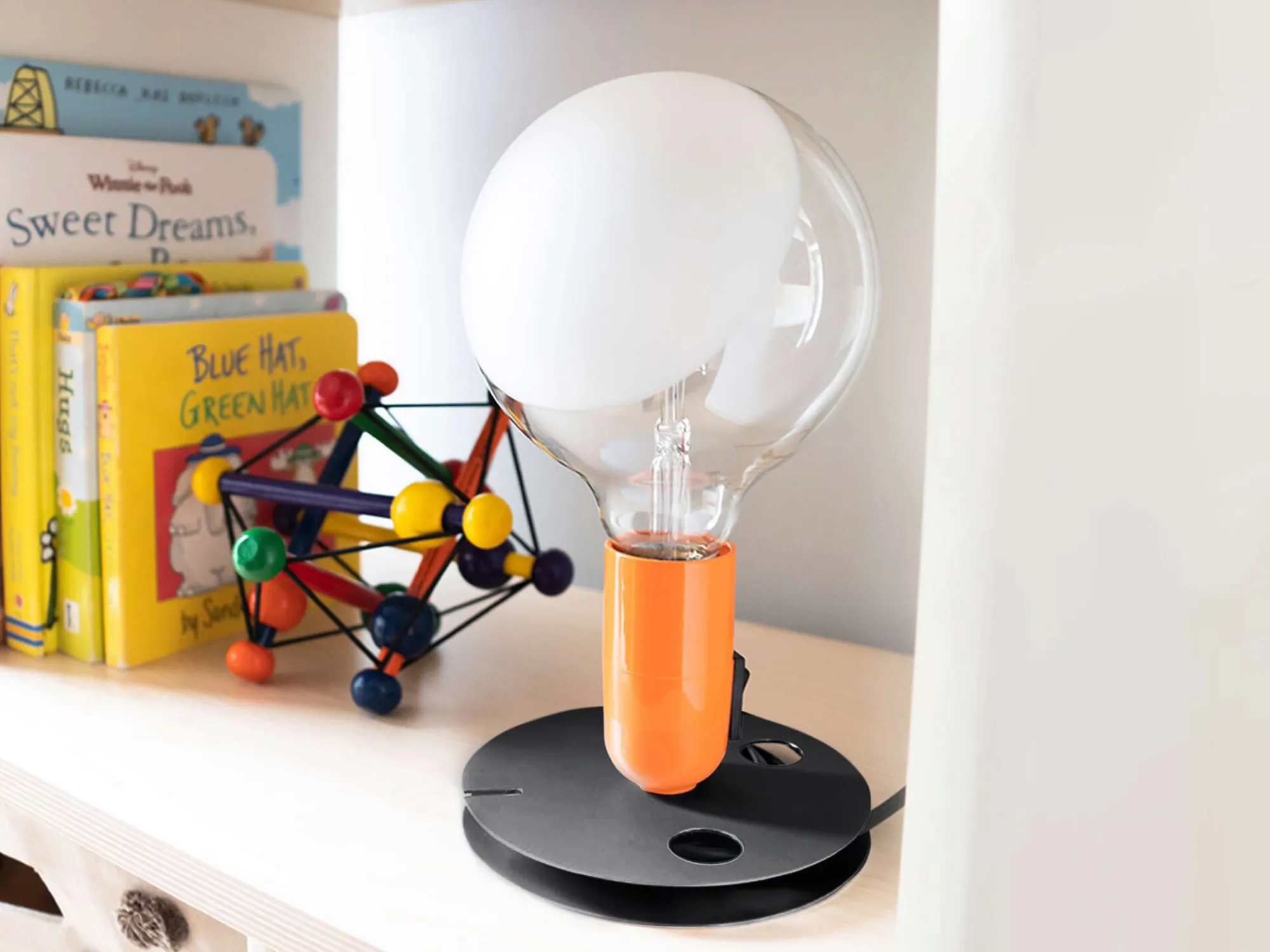 Tischleuchten * Flos Tischleuchte Lampadina Orange