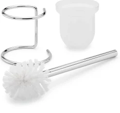 Badaccessoires * Friedrich Wilhelm Giese Toilettenbürstengarnitur Messing