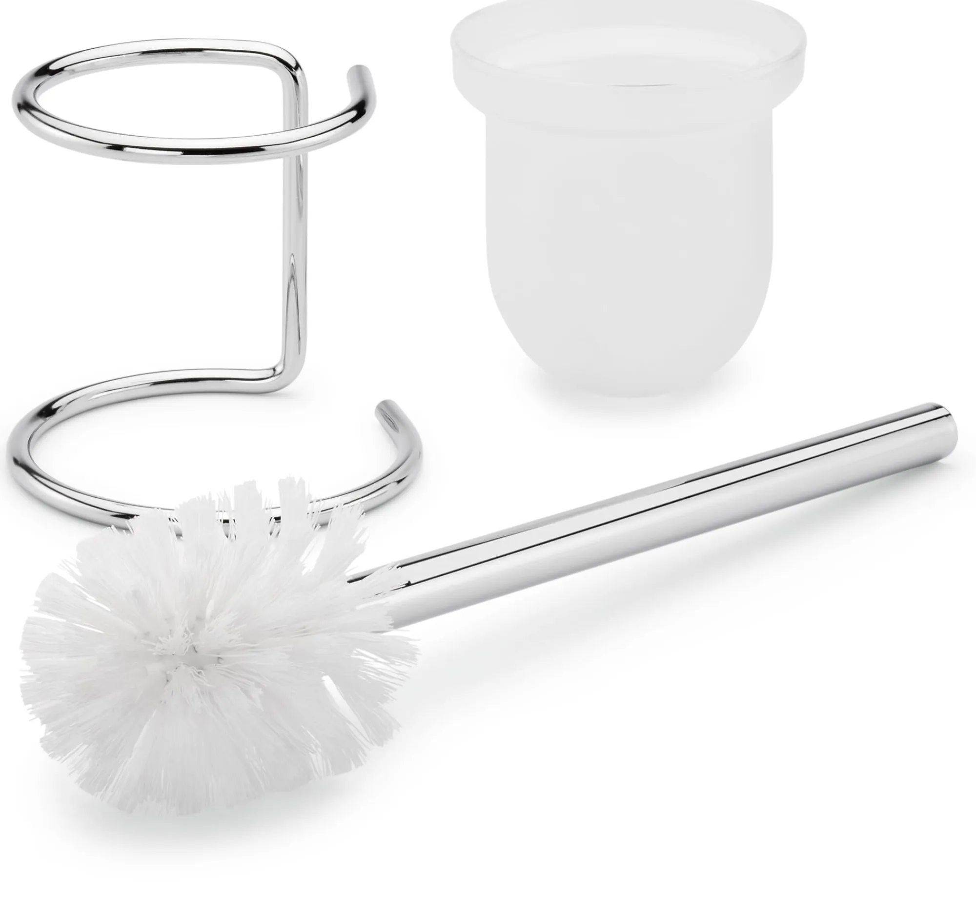 Badaccessoires * Friedrich Wilhelm Giese Toilettenbürstengarnitur Messing